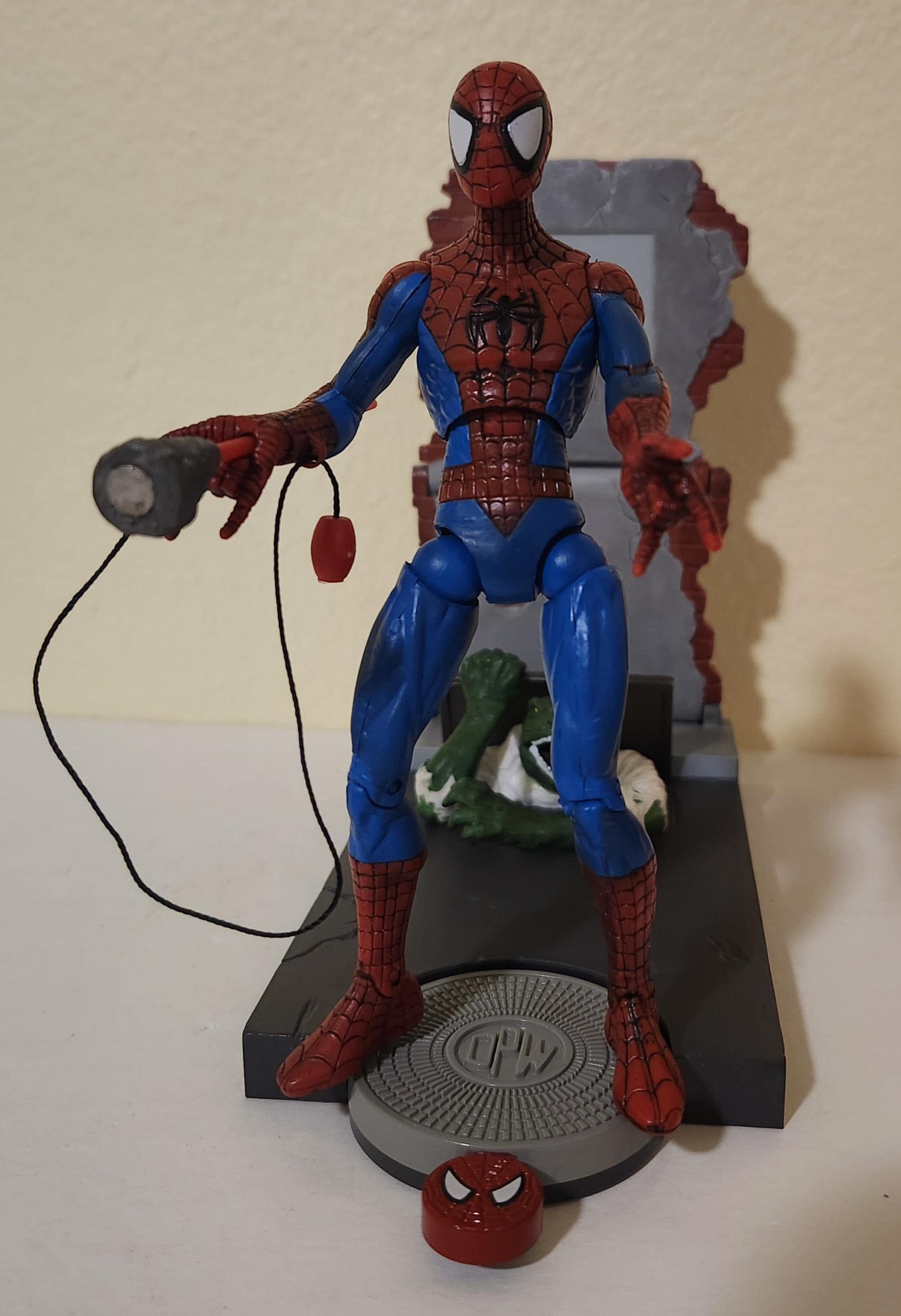 2004年 トイビズ スパイダーマン シュート＆トラップ スパイダーマン 