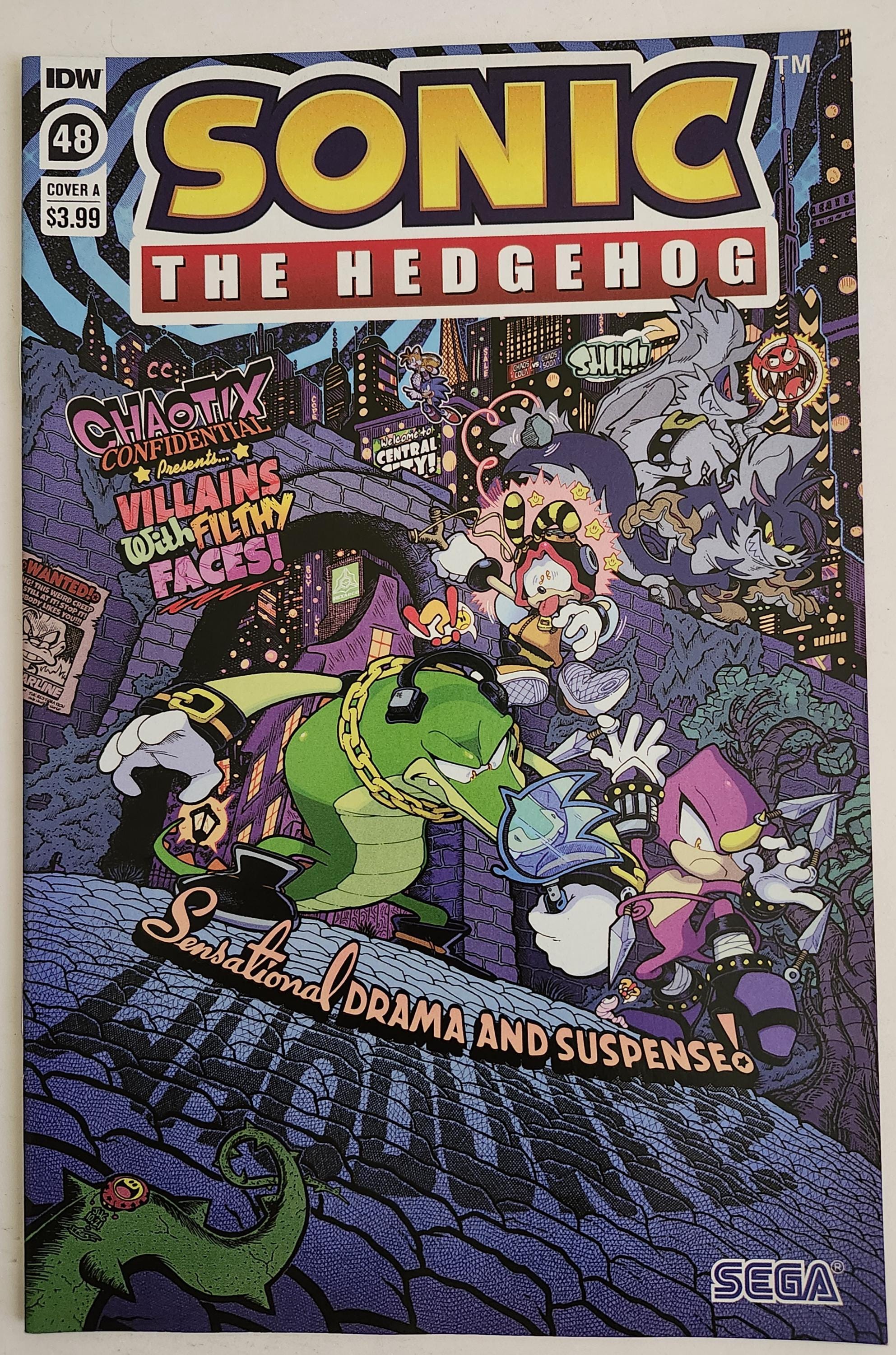 IDW Publishing ソニック・ザ・ヘッジホッグ コミック #48 カバー A