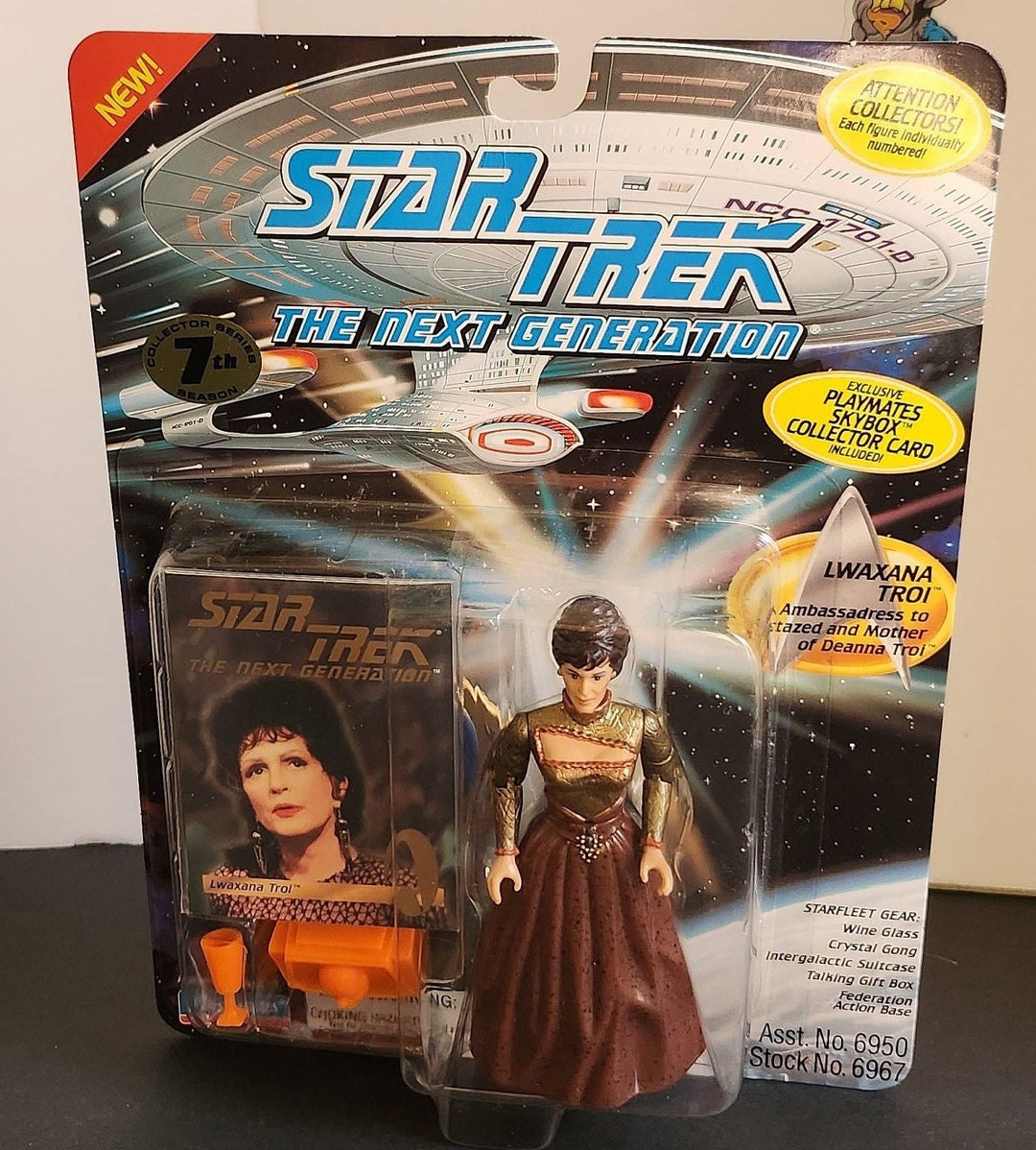 1994 Playmates Toys Star Trek the Next Generation Lwaxana Troi Action ...