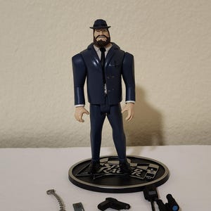 1999 Resaurus Speed Racer Inspector Detector Action Figure Complete Nice Condition