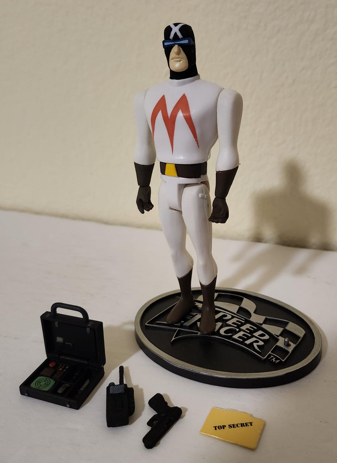 Pops Racer Resaurus 1999 Resaurus Speed Racer Racer X Action Figure Complete Very Nice ...
