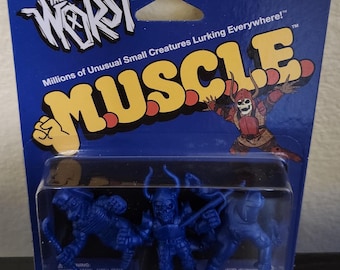 Super7 The Worst Blue MUSCLE 3 Pack New Sealed Package Snake Tut Black Falcon X-2 The Unknown