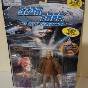 1995 Playmates Toys Star Trek The Next Generation Dr Noonien Soong Action Figure New Sealed Package
