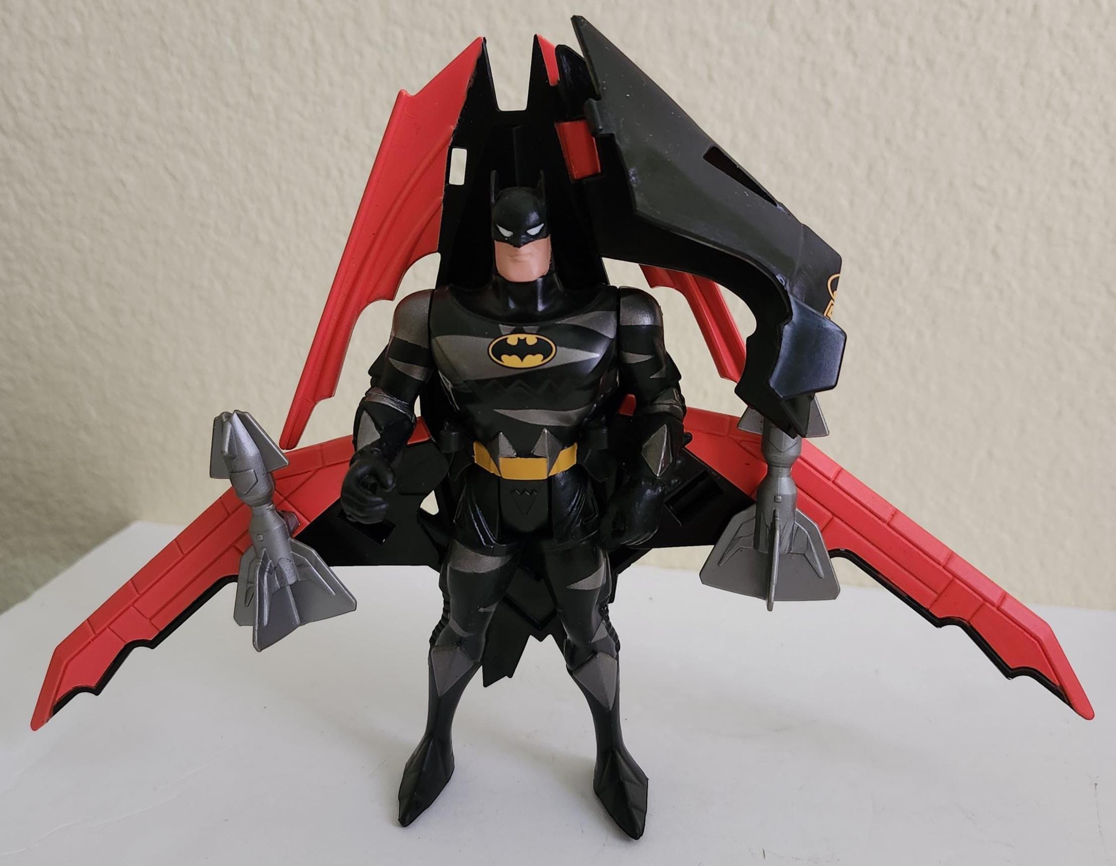 1995 Kenner Batman Animated Series Stealthwing Batman Action