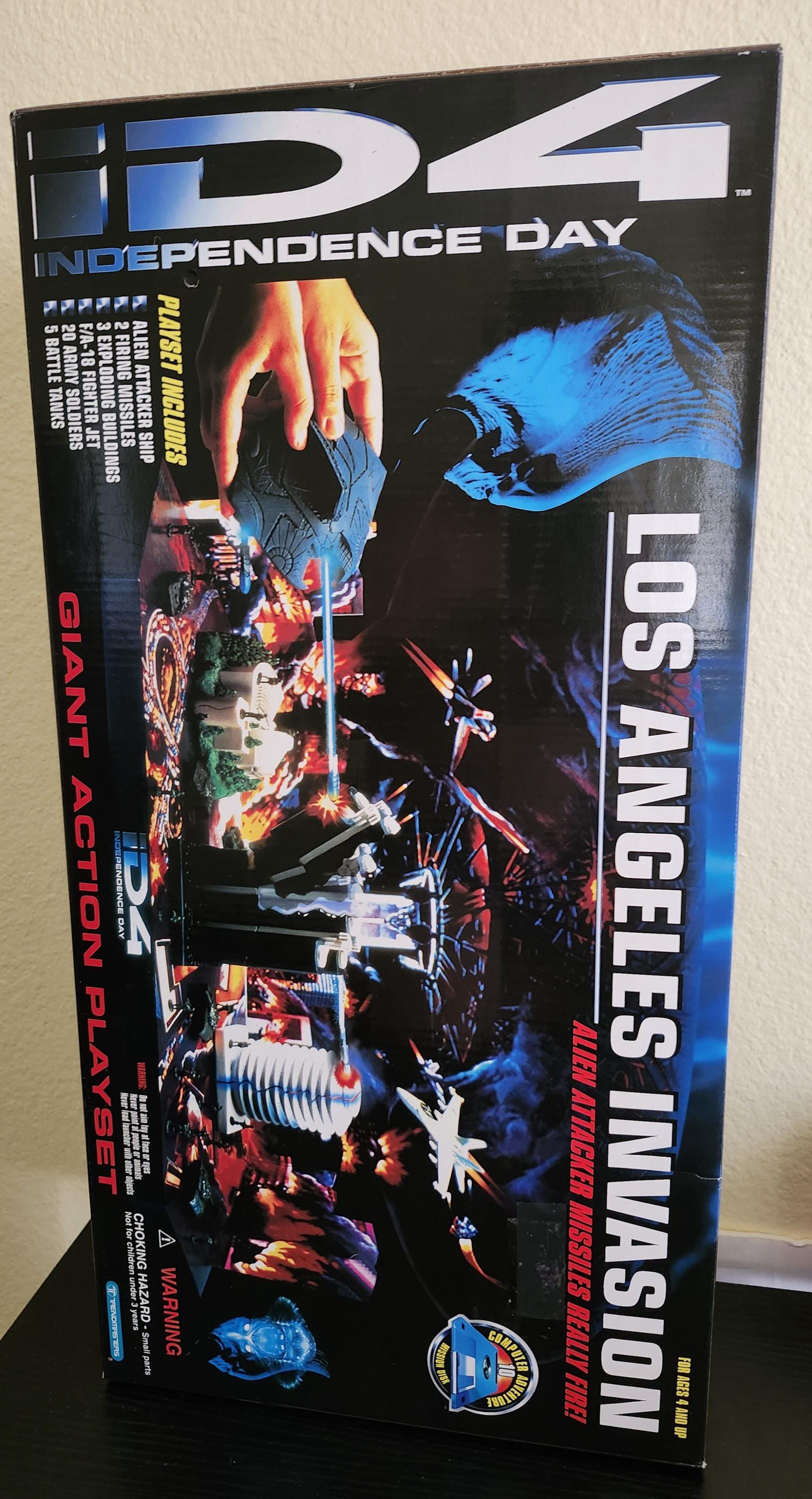 1996 Trendmasters ID4 Independence Day Los Angeles Invasion Action