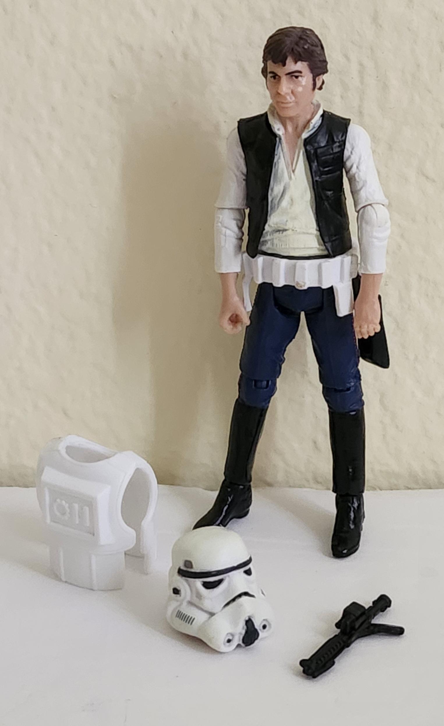 Hasbro Star Wars Legacy Collection Droid Factory BD30 Han Solo 