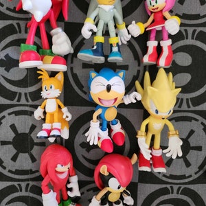 Jakks Pacific Sonic The Hedgehog Modern Sonic & Metal Sonic 2.5” Figures  SEALED!