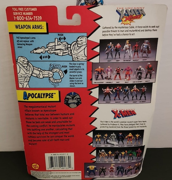 1996 Toy Biz Uncanny X-men 2nd Edition Apocalypse Action Figure