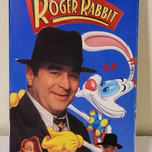 1988 Touchstone Pictures Who Framed Roger Rabbit VHS Movie Nice Condition Steven Spielberg Robert Zemeckis