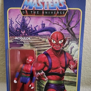 Super7 Masters of the Universe Modulok Reaction Figure New Sealed MOTU