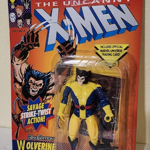 1996 Toy Biz Uncanny X-Men Wolverine Action Figure Complete New Sealed Package 3rd Edition