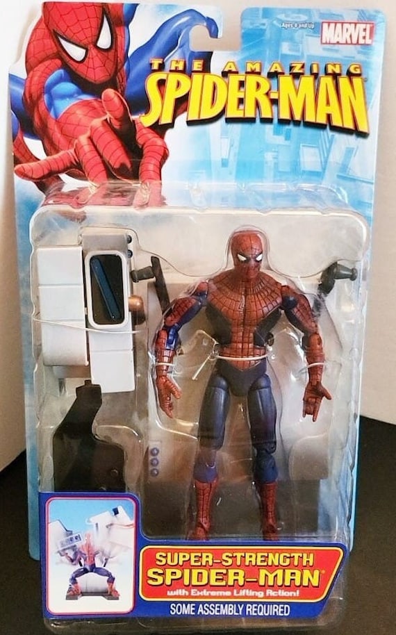 Toy Biz the Amazing Spider-man Super Strength Spider-man Action