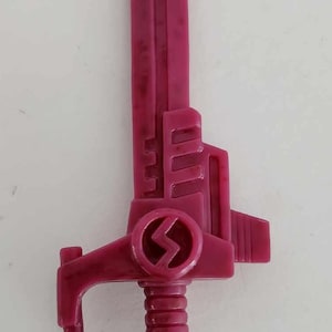 1989 Hasbro Takara Transformers G1 Submarauder Action Figure Sword Accessory Pretender Good Condition