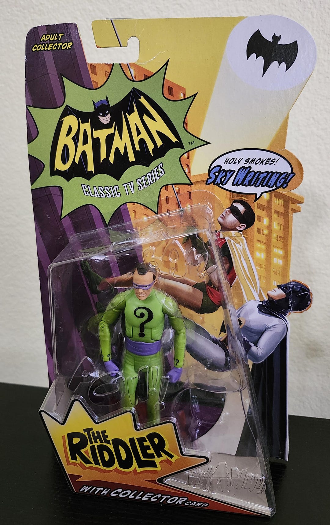 Mattel Comic Riddler Mattel Batman Classic TV Series the Riddler Action Figure New in ...