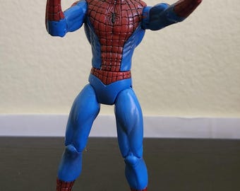 2004 Toy Biz Spider-Man Secret Identity Peter Parker Spider-Man Action Figure Very Nice