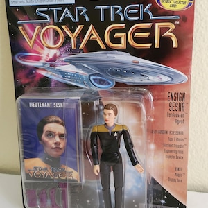 1996 Playmates Toys Star Trek Voyager Ensign Seska Action Figure New Sealed Package