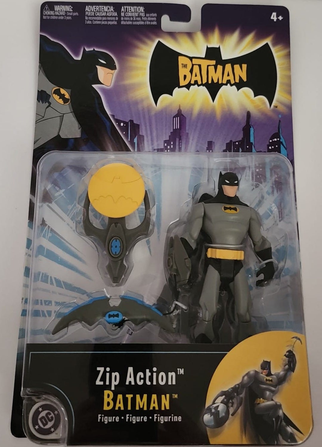 Mattel the Batman Zip Action Batman Action Figure New in Etsy