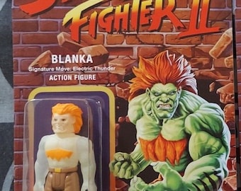 Street Fighter II Blanka Championship Edition ReAction Figure