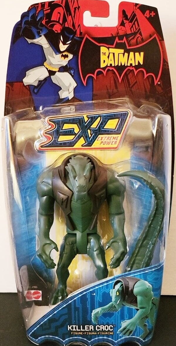 Mattel The Batman EXP Killer Croc Figura de acción Nuevo paquete sellado