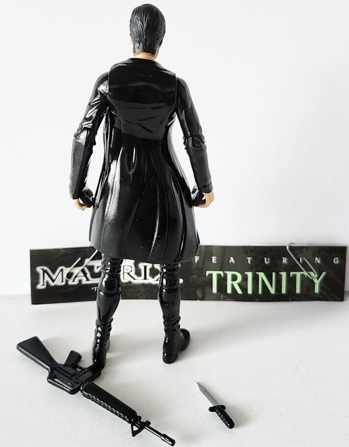 2000 N2 Toys Warner Brothers the Matrix Trinity Action