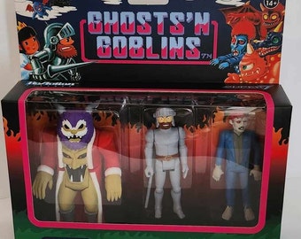 SUPER7 Reaction Action Figure - GNG 3 Pack Set A