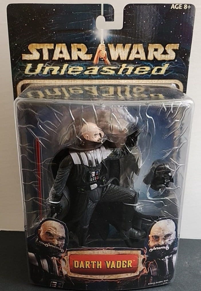 STAR WARS Unleashed Darth Vader フィギュア Star Wars Unleashed Darth Vader 1st Edition- loose display