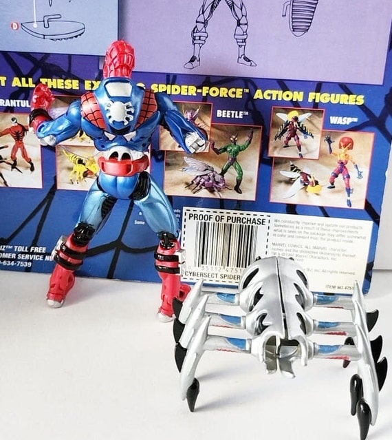 TOYBIZ　トイビズ　サイバースパイダーマン トイビズ サイバーセクト・スパイダーマン レビュー : おもちゃ