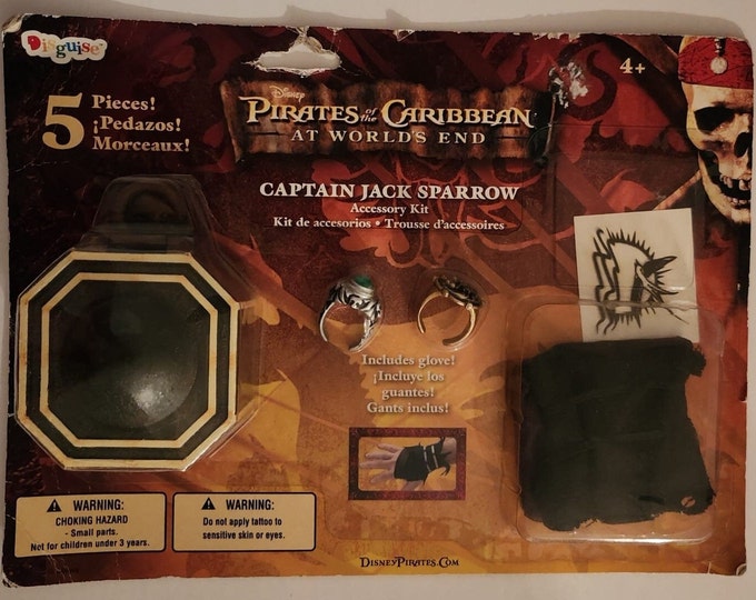 Pirates of the Caribbean at Worlds End Captain Jack Sparrow Accessory