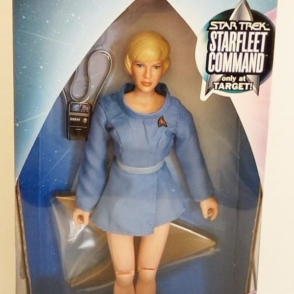 1999 Star Trek Collectors Series 9 Inch Nurse Christine Chapel Action Figure Doll New In Box