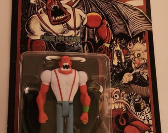Super7 Agnostic Front Eliminator Reaction Figure New Unpunched Sealed Package