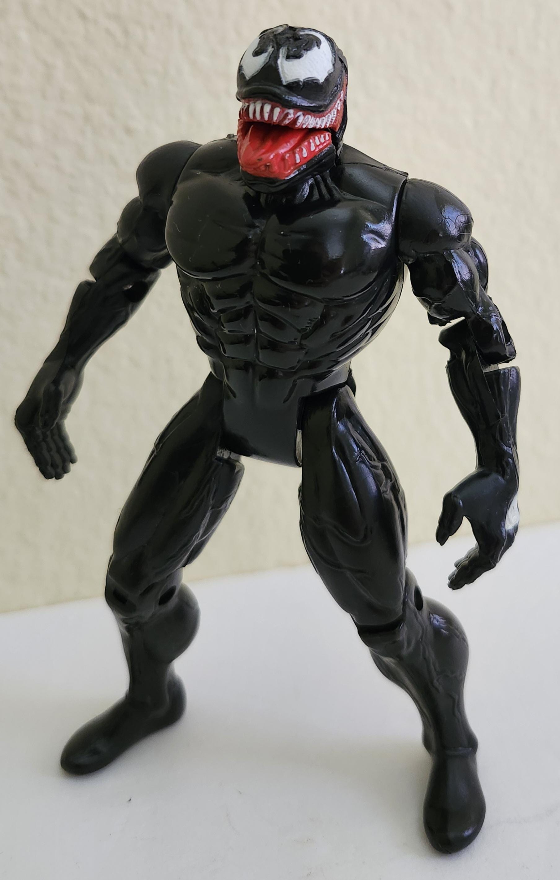 Figurine Venom Symbiote Toy Biz 1995 : Le Collector Marvel Spider-Man Rare !