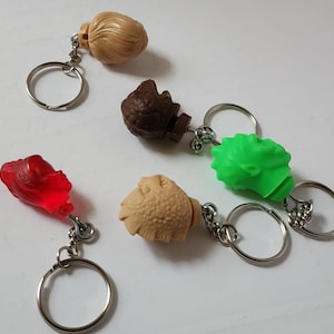Custom Made Masters of the Universe Keychain Heads Multi Colored New Condition MOTU You Pick
