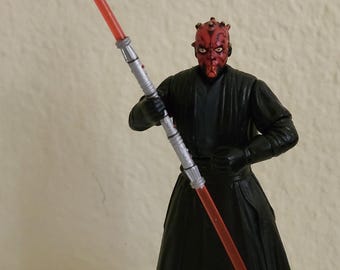1999 Hasbro Star Wars Episode 1 Darth Maul Double Blade Lightsaber Action Figure Complete Very Nice