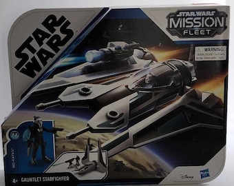 Hasbro Star Wars Mission Fleet Bo Katan Gauntlet Starfighter New In Box