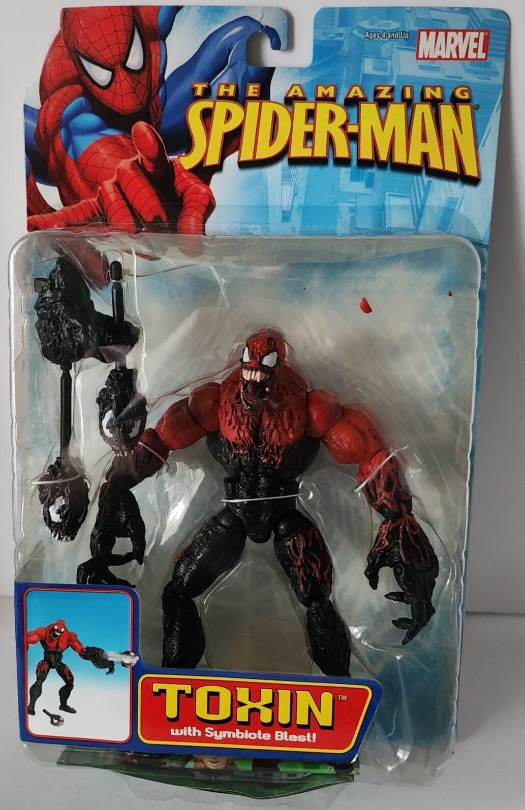トイビズ アメイジングスパイダーマン トキシンアクション トイビズ アメイジングスパイダーマン トキシンアクション