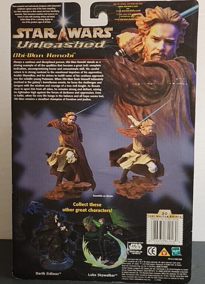 ハズブロ スターウォーズ アンリーシュド オビワンケノービ アクション