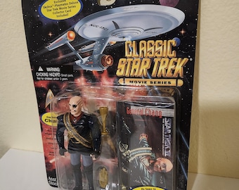 7pc Lot Vintage 1991 Tall Star Trek Action Figure Collection Set