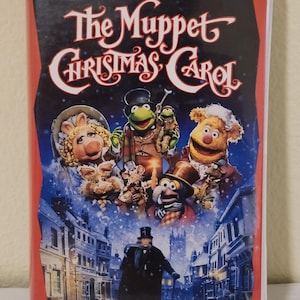 1993 Disney Jim Henson The Muppet Christmas Carol VHS Movie Nice Condition