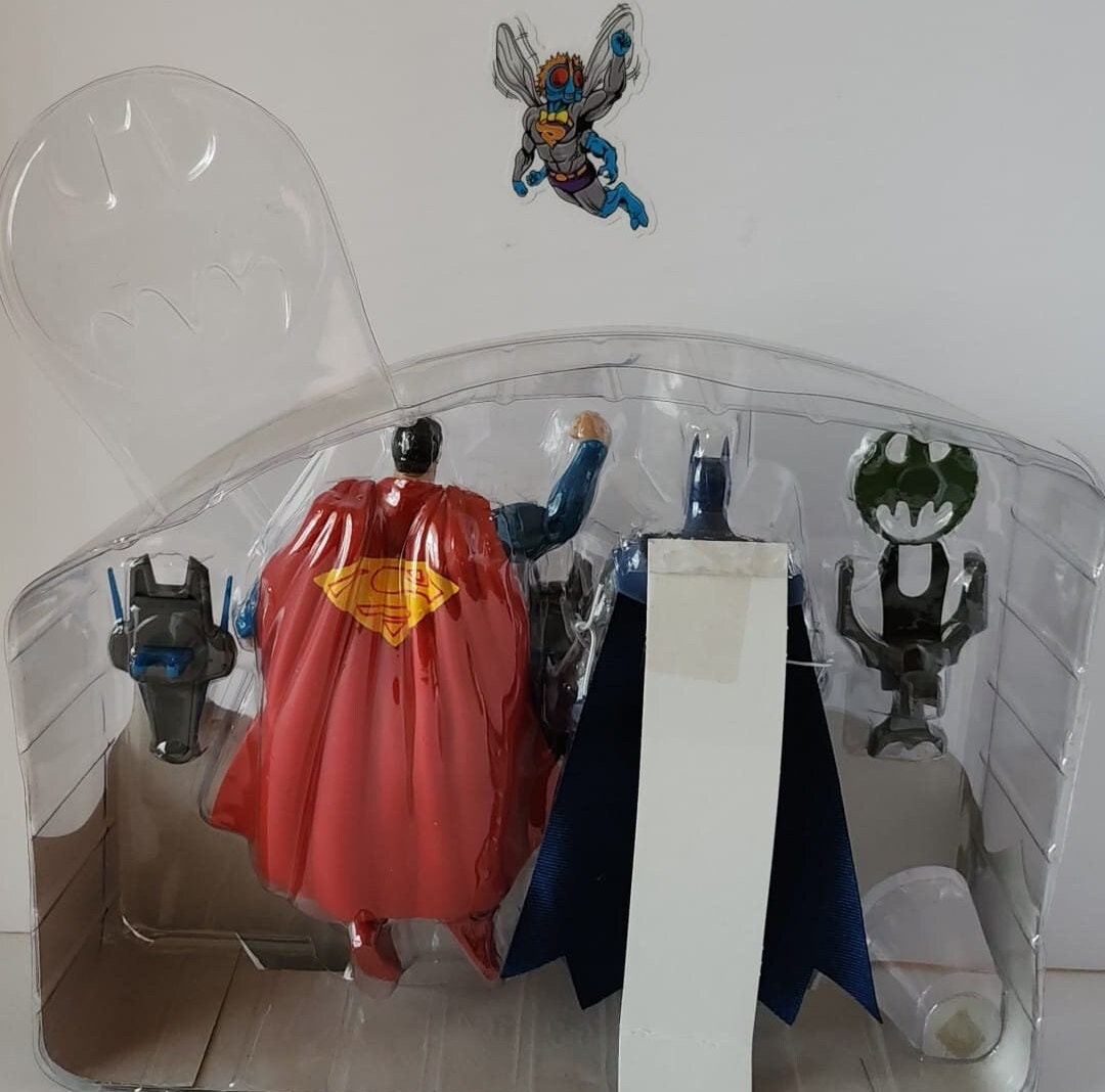 2003 Mattel DC Universe Batman & Superman Action Figures 2 Pack New Out