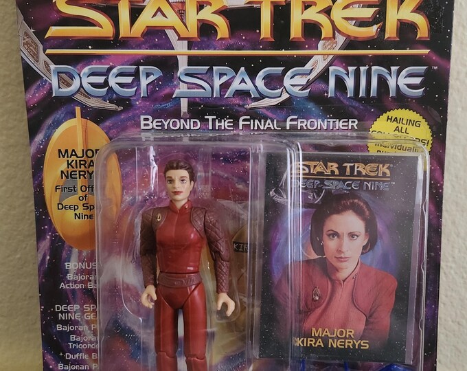 1993 Playmates Toys Star Trek Deep Space Nine Major Kira Nerys Action ...