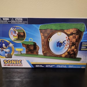Jakks Pacific Sonic The Hedgehog Green Hill Zone Action Figure Playset New In Sealed Box