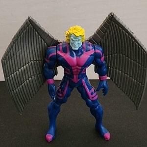 1995 Toy Biz X-Men Invasion Series Archangel II Action Figure Complete Very Nice
