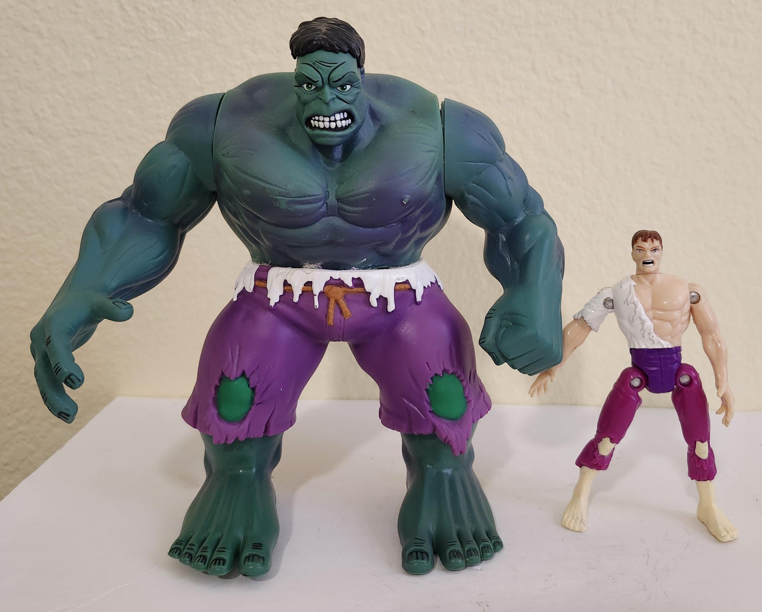 1996 Toy Biz the Incredible Hulk Savage Hulk Transforming Action