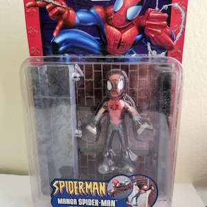 2002 Toy Biz Spider-Man Manga Spider-Man Action Figure New Sealed Package