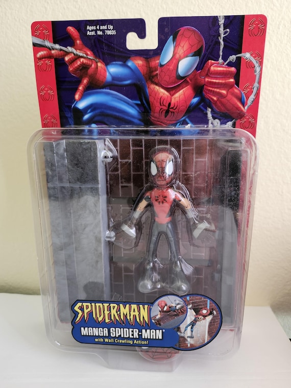 2002 Toy Biz Spider-man Manga Spider-man Action Figure New Sealed