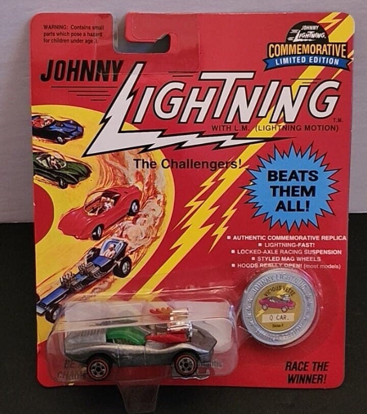 1993 Johnny Lightning Commemorative Edition Vicious Vette Q Car