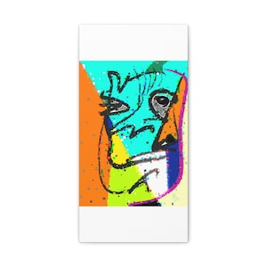Canvas Print, abstract image colorful, Wall Art Decor, Home Decor, Modern Art, Office Decor, Gift Idea