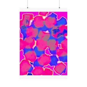 Vibrant Art Posters - Colorful Wall Decor, Abstract Home Decor, Gift Idea for Art Lovers, Trendy Room Decor, Modern Gallery Prints