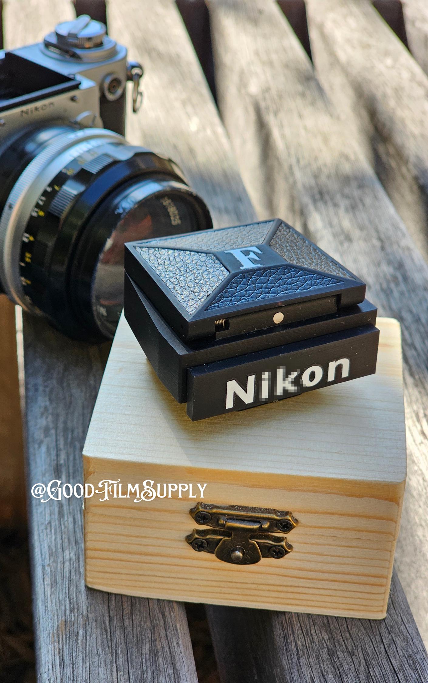 3D Printed Nikon F2 Waist Level Viewfinder W/ Magnifier – DW-1