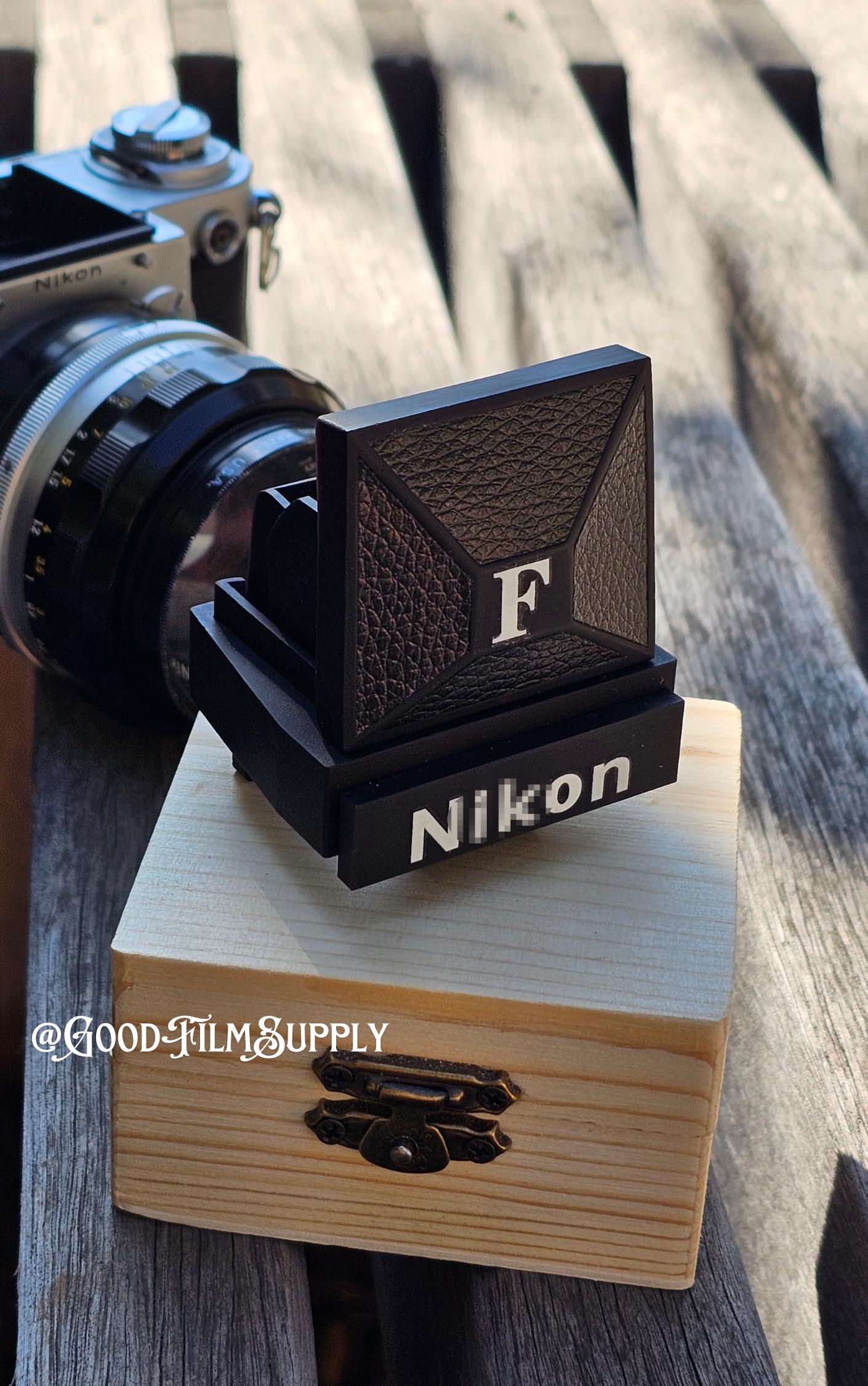 3D Printed Nikon F2 Waist Level Viewfinder W/ Magnifier – DW-1
